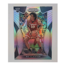 Panini 2019-20 Prizm Rookie Silver Prizm Nic Claxton #292 Brooklyn Nets NBA