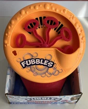 Fubbles Bubble Blastin' Machine Blows Streams of Bubbles-Ages 3+ NEW