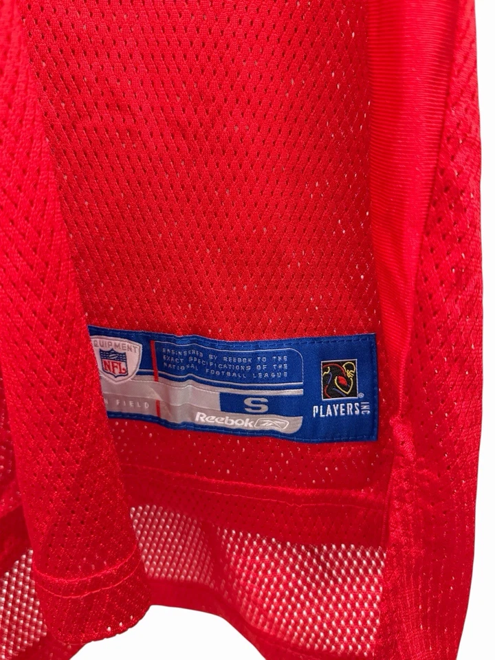 Винтажная футболка Kansas City Chiefs NFL Reebok подлинная Derrick Johnson - S новая с ценниками - Изображение 3 из 4