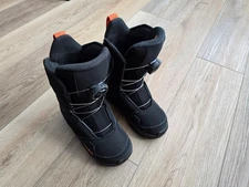 Thirtytwo Kids Boa Snowboard Boots Size 1 Black/Orange Used Once
