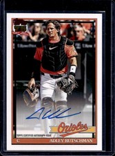 2026 Topps Adley Rutschman 1991 Auto #91A-AR Orioles
