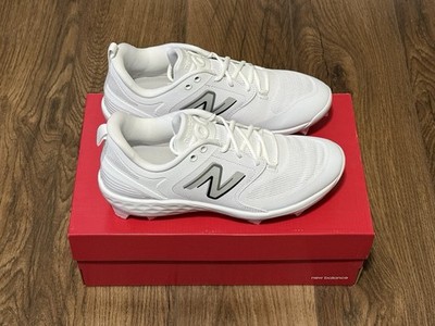 NEW BALANCE FRESH FOAM 3000V6 MOLDED Baseball Cleats 'WHITE' Size 11