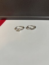 9 ct White Gold Diamond Engagement And Wedding Ring Set