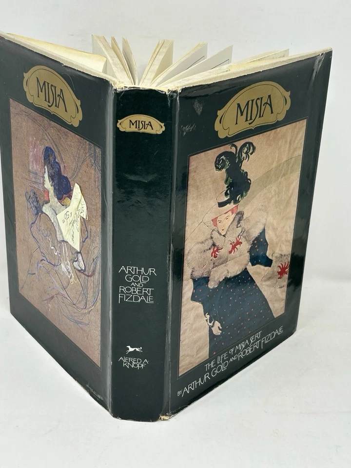 The Life Of Misia Sert By Arthur Gold And Robert Fizdale 1980 1st Edition HC/DJ Foto 2 de 4