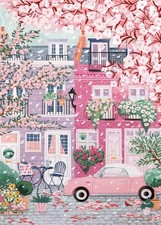 Sakura City Diamond Painting Kits for Adults, 5D 12x16 inches,