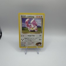 Pokemon TCG L.P. Brock's Lickitung 41/132 Gym Heroes Reg Common Eng 80HP NM on eBay