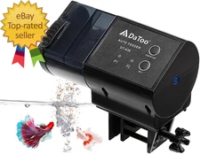 Aquarium Automatic Fish Feeder for Small Tank Auto Fish Food Dispenser