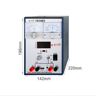 Kaisi K-1502D Repair Power Supply Current Meter 2A Adjustable DC Power Supply Au