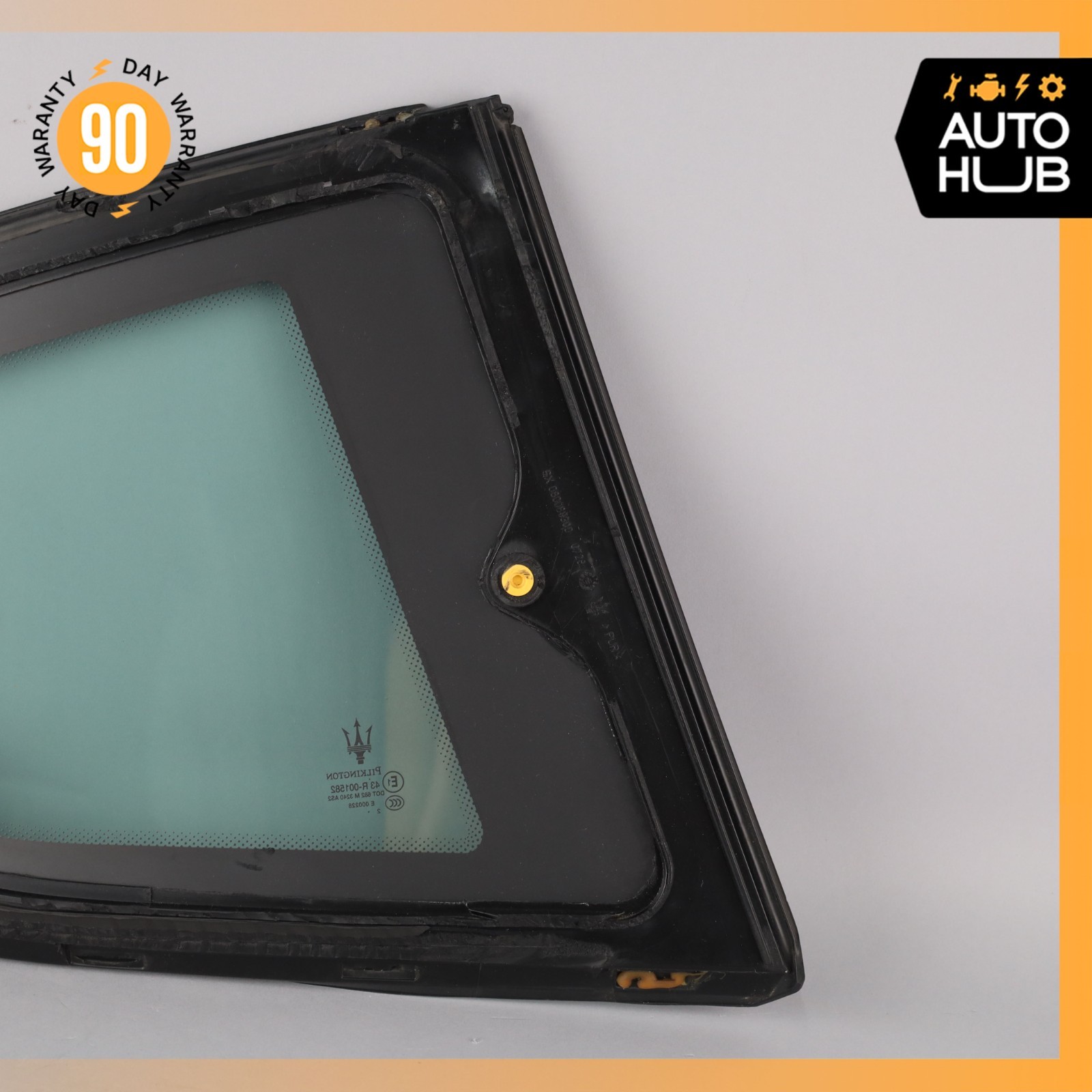 Maserati GranTurismo M145 Coupe Rear Left Side Quarter Window Glass OEM 60k