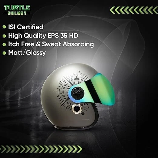 Helmet Star with Visor Open Face Design with Resistive Rainbow Visor Size M - Image 4 of 4