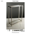 Kingston Brass SCC8358 Edenscape Freestanding Towel-Rack, Brushed Nickel