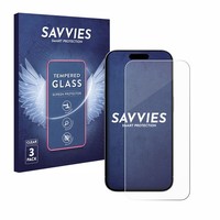 3X Schutzglas FüR Apple Iphone 15 Pro Displayfolie 9H