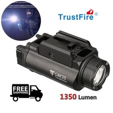 Trustfire 1350Lumen LED Pistol Light Gun Weapon Flashlight for Glock Picatinny v