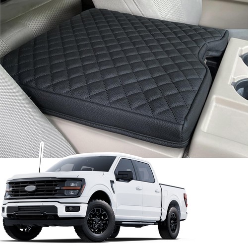 Jump Seat Center Console Lid Armrest Cover Cushion Fits Ford F-150 2015-2026