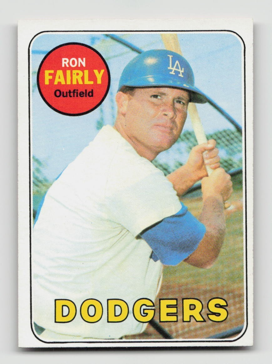 1969 TOPPS #122 RON FAIRLY EX *Hot Corner Vintage* A