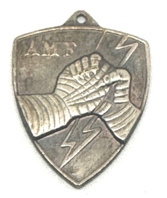 Plakette  Emblem   AMF  Sammler alt Vintage #30818