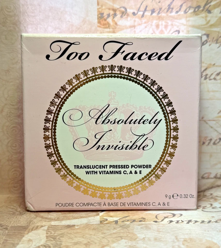 Too Faced Absolutely Invisible Translucent Pressed Powder-0.32oz-Authentic-NIB- - Image 4 of 4