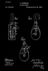 1883 - Snatch Block - J. Cochran - Patent Art Poster