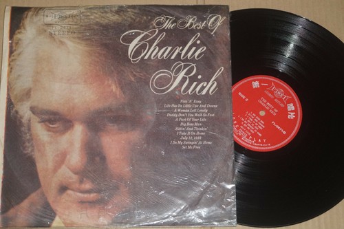 Charlie Rich -The Best Of- LP Taiwan, First Record (FL-2471) - 第 1/1 張圖片
