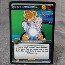 Dragon Ball Z DBZ TCG Panini Promo P7 Goku's Kamehameha FOIL - Near Mint NM