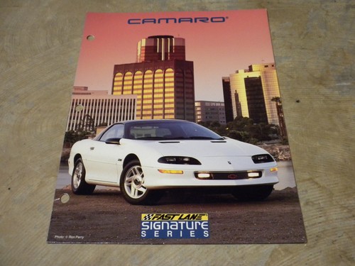 Camaro Z28 Fast Lane 1993 serie firma portafoglio cartella idromele - Foto 1 di 3