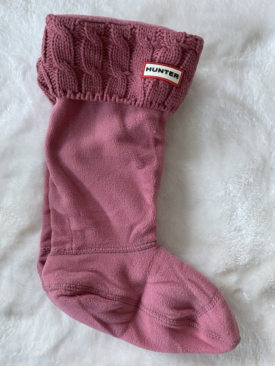 Cable Knit Hunter Original Tall Socks NEW: Hunter Tall Original