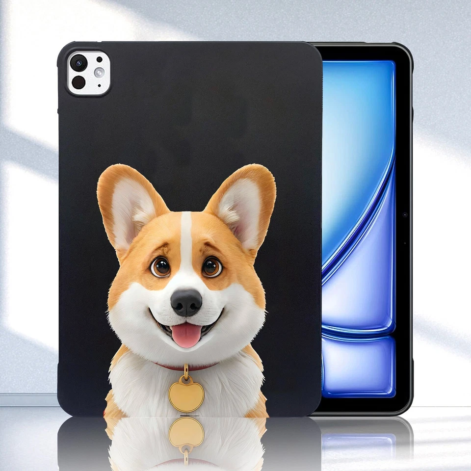 For Lenovo Tab M8 M9 M10 Plus M11 P11 Hot Cool Dog Cat Case Tablet Cover Cartoon - Image 2 of 4