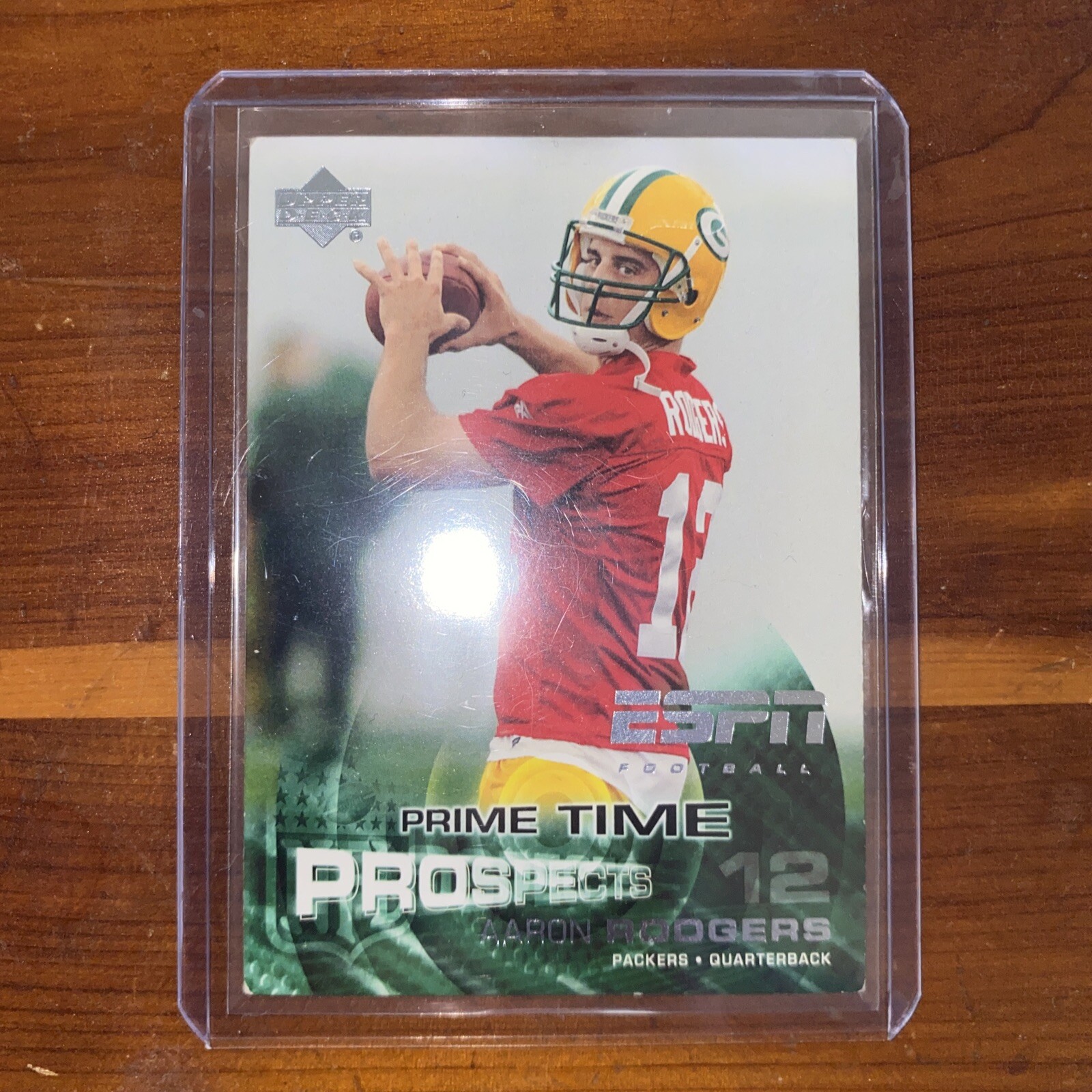 2005 Upper Deck ESPN Prime Time Prospects Aaron Rodgers