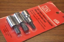 KD 3405 3/8" Dr Brake Caliper Hex bits socket 1/4",3/8",8 MM Made in USA