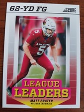 MATT PRATER CARDINALS 