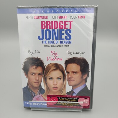 The Edge of Reason L'âge de raison, Bridget Jones, Romantic Comedy DVD New