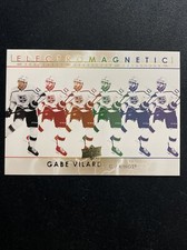 21-22 UD Series 1 Hockey Gold SP Parallel Electromagnetic EM-2 Gabe Vilardi