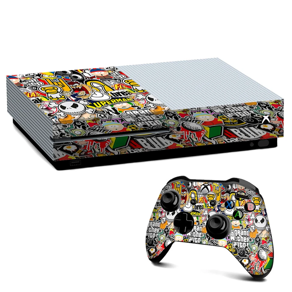ITSASKIN Xbox One S Console Skins Decal Wrap ONLY Sticker Slap