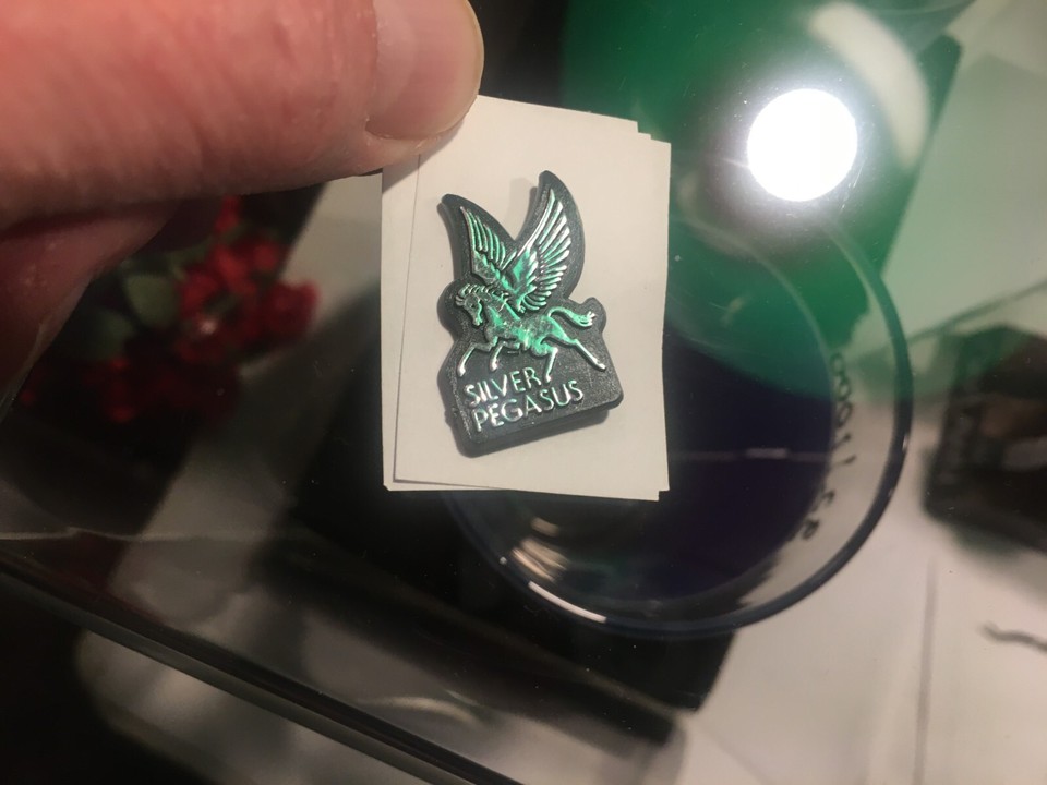 1980 Kentucky Derby Festival "Silver Pegasus" Pin Mint Condition eBay