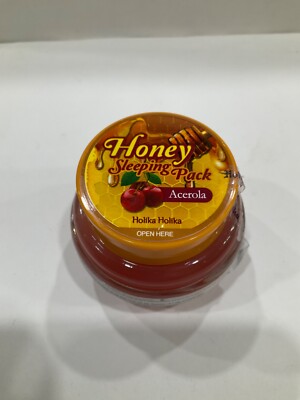 Holika Holika Honey Sleeping Pack Acerola Cherry 90ml 3 oz free shipping