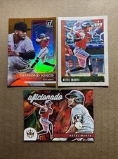 Ketel Marte 2022 Donruss Diamond Kings Orange Foil & DK Base & Aficionado