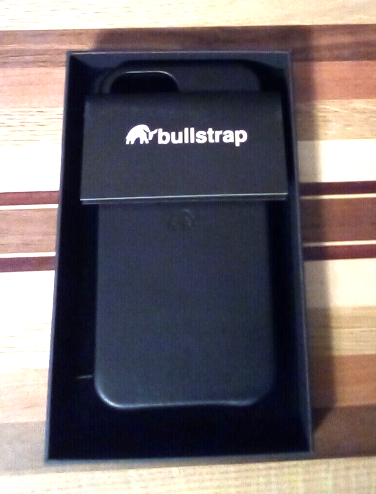 Bullstrap iphone 12 Pro leather case Black New Open Box eBay