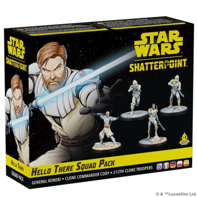 Hello There: General Obi-Wan Kenobi Squad Pack Star Wars: Shatterpoint
