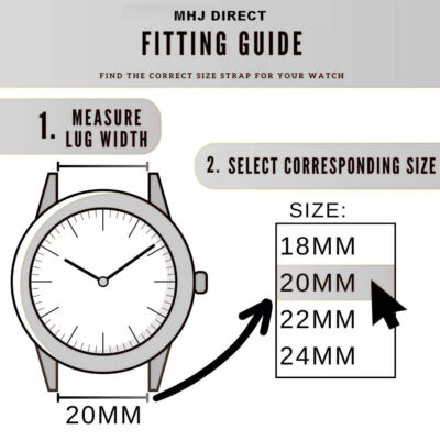 Watch Straps How To Measure Watch Pin Size 2mm THICK Heavy Duty