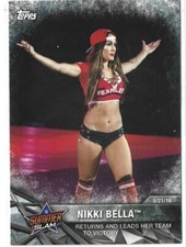 Nikki Bella Returns and Leads her Team to Victory 2017 Topps #WWE3 Free Shipping