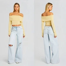 NWT New $328 SER.O.YA Blythe Jeans in Skylight Size 28