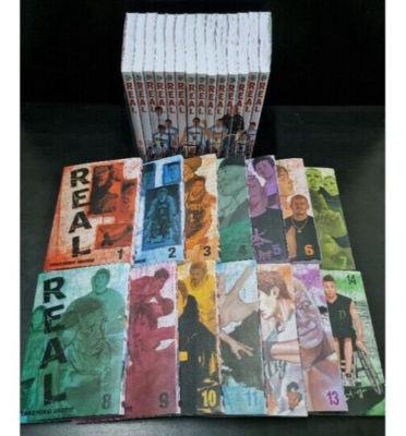 REAL Takehiko Inoue Manga English Version Volume 1-15 + Express