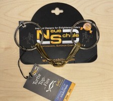 Neue Schule Turtle Top Flex Salox Loose Ring Snaffle Bit - MEDIUM 5 - 5 1/2"