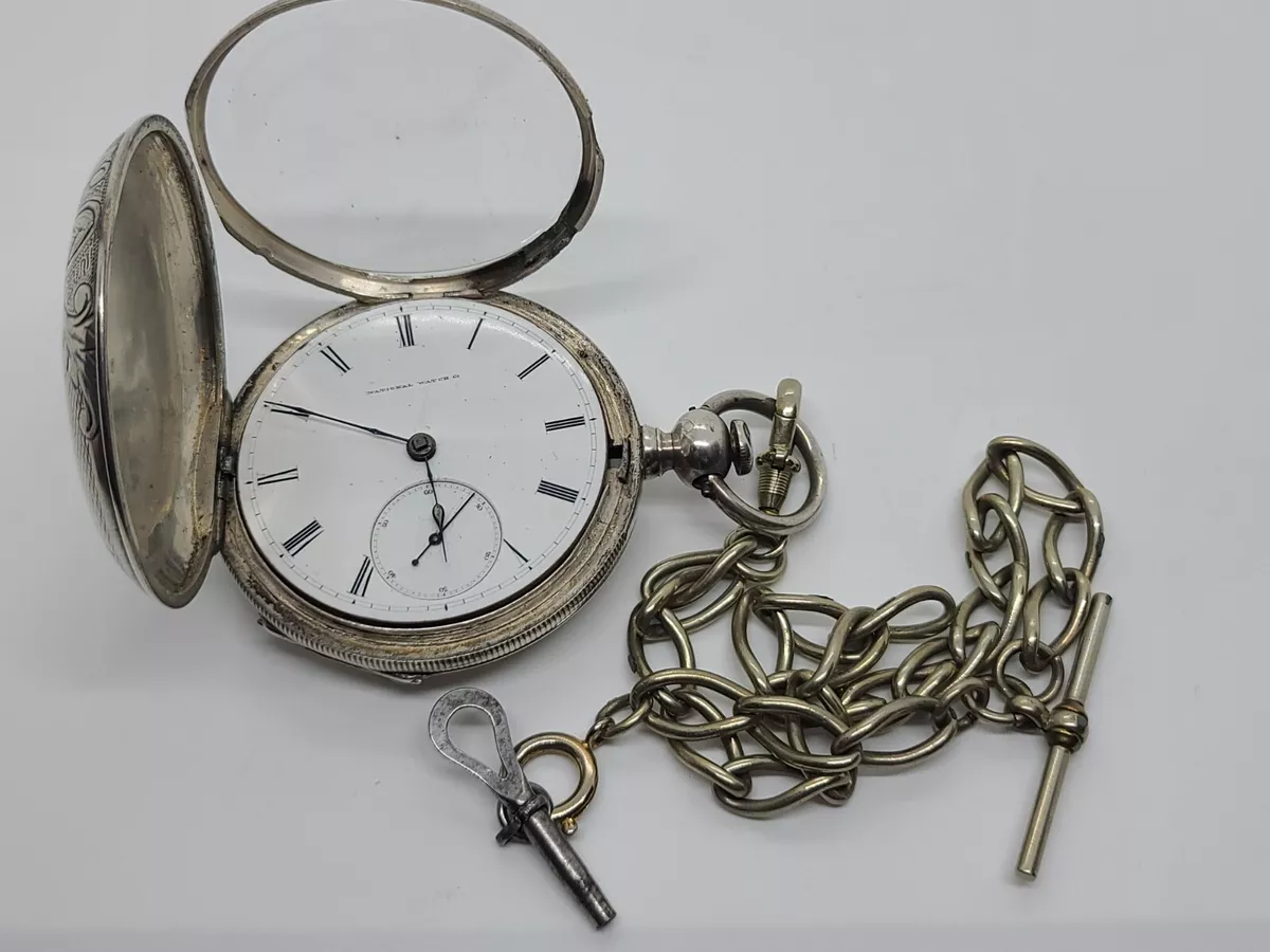 Silver pocket deals watches ebay