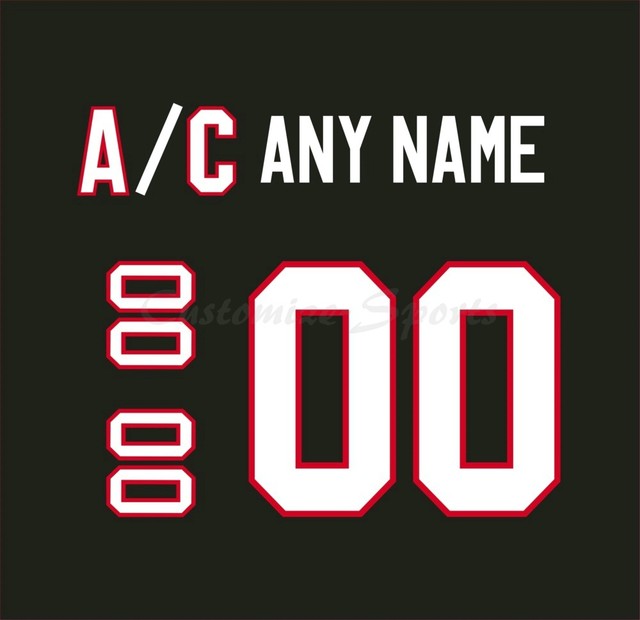 Chicago Blackhawks Customized Number Kit for 200809 3rd Jersey eBay