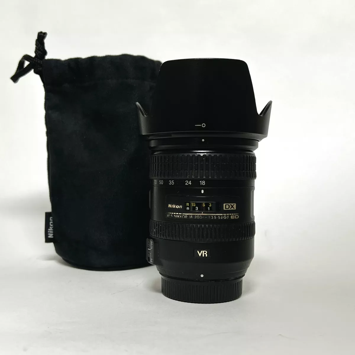 Nikon 18-200mm AF-S DX SWM VR ED IF Aspherical Nikkor Zoom Lens