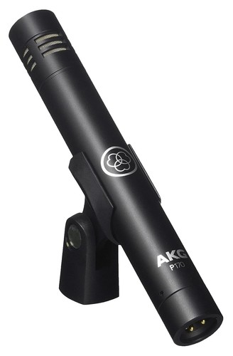 AKG C214 Large Diaphragm Cardioid Condenser Mic with 20dB Pad Used