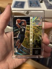 2019-20 Panini Optic Gold Wave Prizm Winner Stays Kawhi Leonard Spurs #6