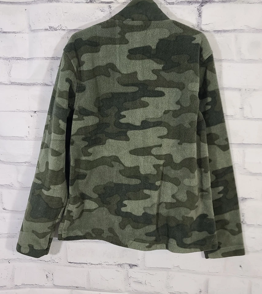 Chaqueta camuflada polar Eddie Bauer para niños, talla pequeña Foto 2 de 4