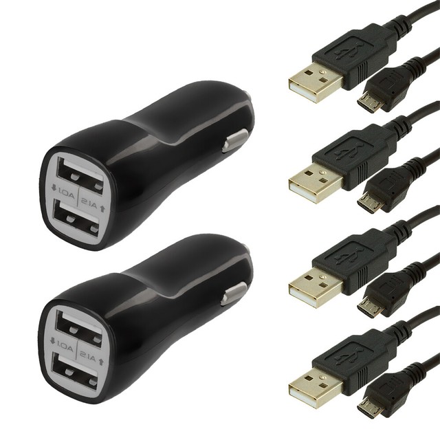 Belkin Dual 2 Port Car Charger 20 Watt With Lightning Cable 2 1